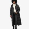 Μακρύ Hooded Puffer παλτό