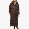 Μακρύ Hooded Puffer παλτό