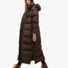 Μακρύ Hooded Puffer παλτό