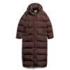 Μακρύ Hooded Puffer παλτό