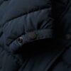 Μακρύ παλτό Puffer με κουκούλα Fuji Μακρύ παλτό Puffer με κουκούλα Fuji