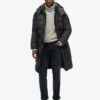 Μακρύ Puffer παλτό με επένδυση Ripstop Μακρύ Puffer παλτό με επένδυση Ripstop