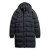 Μακρύ Puffer παλτό με επένδυση Ripstop Μακρύ Puffer παλτό με επένδυση Ripstop