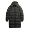 Μακρύ Puffer παλτό με επένδυση Ripstop Μακρύ Puffer παλτό με επένδυση Ripstop