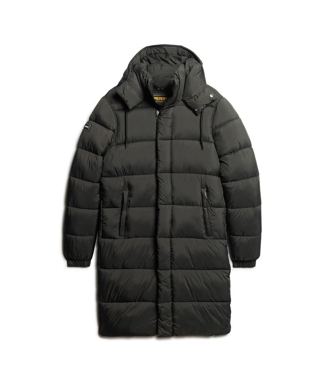 Μακρύ Puffer παλτό με επένδυση Ripstop Μακρύ Puffer παλτό με επένδυση Ripstop