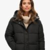 Μακρύ Puffer παλτό με γέμιση