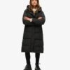 Μακρύ Puffer παλτό με γέμιση