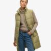 Μακρύ Quilted γιλέκο Μακρύ Quilted γιλέκο