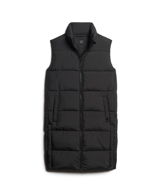 Μακρύ Quilted γιλέκο Μακρύ Quilted γιλέκο