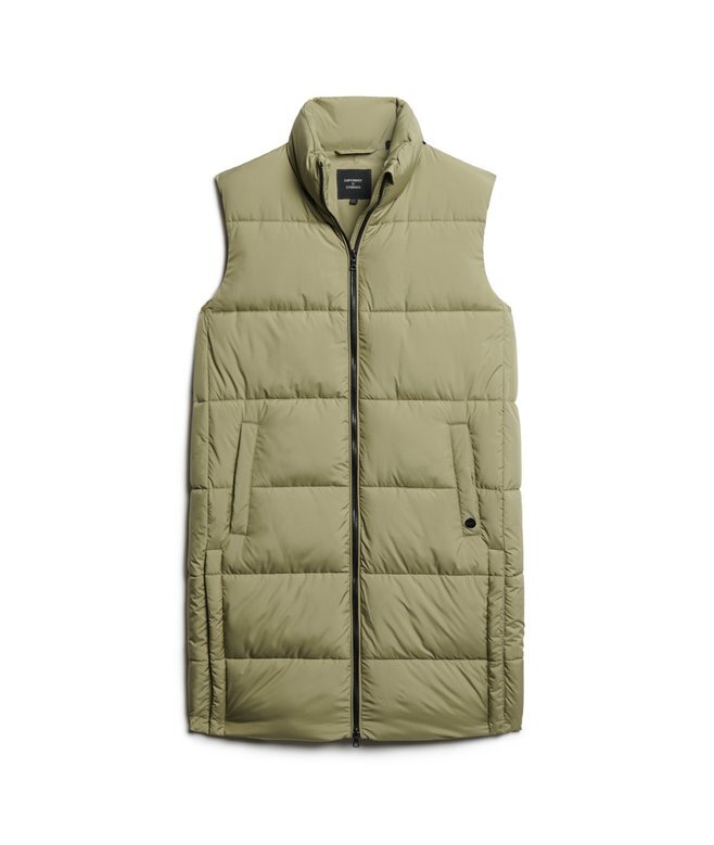 Μακρύ Quilted γιλέκο Μακρύ Quilted γιλέκο