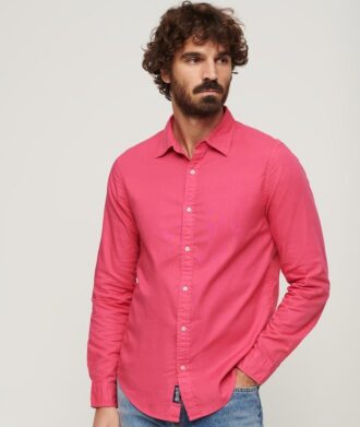 Μακρυμάνικο πουκάμισο από βαμμένο Organic Cotton Μακρυμάνικο πουκάμισο από βαμμένο Organic Cotton