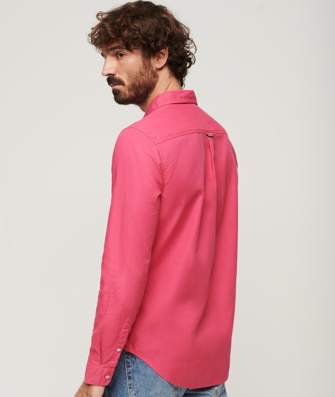 Μακρυμάνικο πουκάμισο από βαμμένο Organic Cotton Μακρυμάνικο πουκάμισο από βαμμένο Organic Cotton