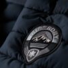 Μεσαίου μήκους Puffer παλτό με κουκούλα Hooded Fuji