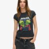 Metallica X Superdry T-shirt με κοντά μανίκια και λογότυπο συγκροτήματος