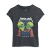 Metallica X Superdry T-shirt με κοντά μανίκια και λογότυπο συγκροτήματος