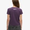 Μικρό εφαρμοστό T-shirt με τατουάζ και στρας