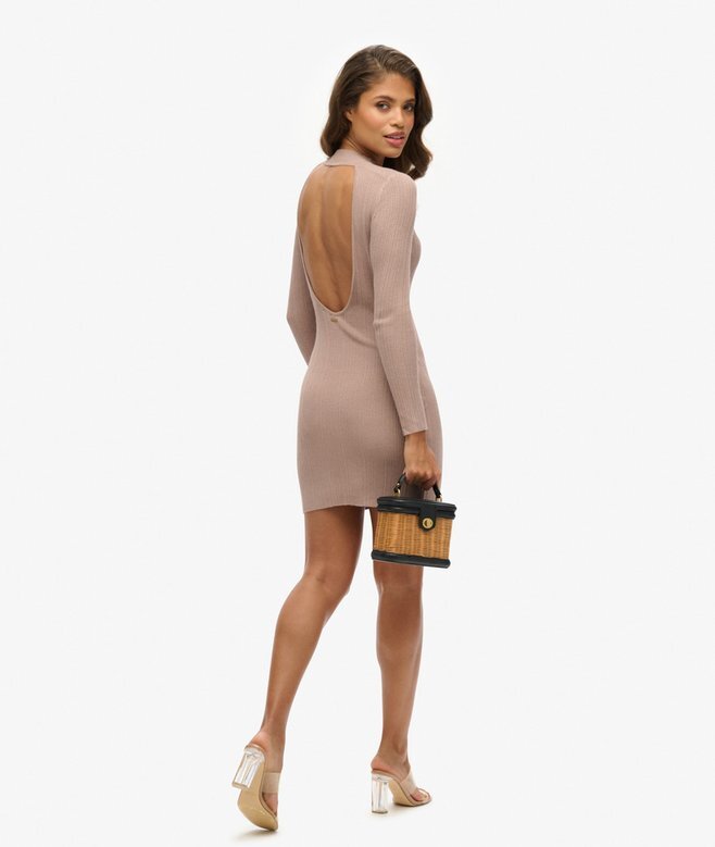 Μίνι φόρεμα bodycon χωρίς πλάτη Μίνι φόρεμα bodycon χωρίς πλάτη