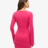 Μίνι φόρεμα bodycon με φαρδιά μανίκια Μίνι φόρεμα bodycon με φαρδιά μανίκια