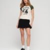 Μίνι T-shirt μπέιζμπολ με γραφικό Roller