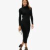 Μίντι φόρεμα bodycon με ανοιχτή πλάτη