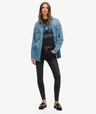 Motley Crue X Superdry T-shirt με κοντά μανίκια
