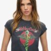Motley Crue X Superdry T-shirt με κοντά μανίκια