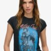 Motley Crue X Superdry T-shirt με κοντά μανίκια