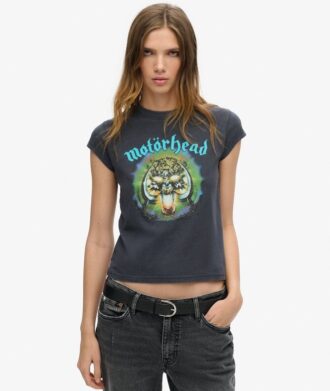 MotöRhead X Superdry T-shirt με κοντό μανίκι και μπάντα