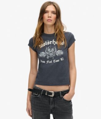 MotöRhead X Superdry T-shirt με κοντό μανίκι και μπάντα