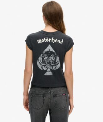 MotöRhead X Superdry T-shirt με κοντό μανίκι και μπάντα