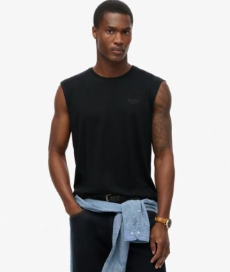 Μπλούζα χωρίς μανίκια με λογότυπο Organic Cotton Essential Μπλούζα χωρίς μανίκια με λογότυπο Organic Cotton Essential