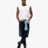 Μπλούζα χωρίς μανίκια με λογότυπο Organic Cotton Essential