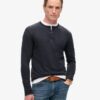 Μπλούζα Henley με μακριά μανίκια Μπλούζα Henley με μακριά μανίκια