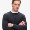 Μπλούζα Henley με μακριά μανίκια Μπλούζα Henley με μακριά μανίκια