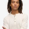 Μπλούζα Henley με μακριά μανίκια Μπλούζα Henley με μακριά μανίκια