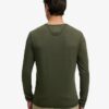 Μπλούζα Henley με μακριά μανίκια Μπλούζα Henley με μακριά μανίκια