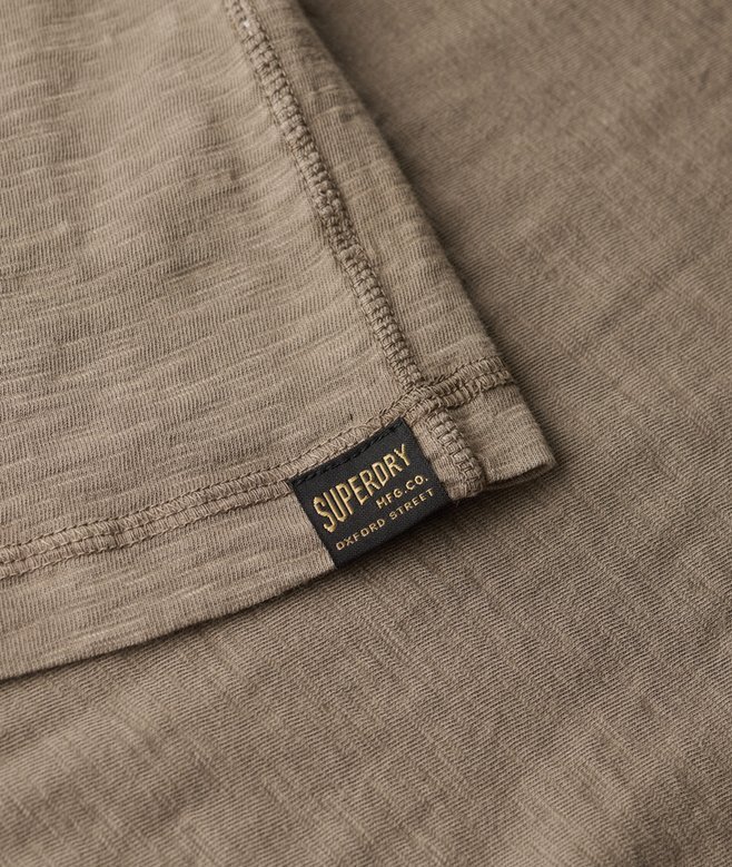 Μπλούζα Henley με μακριά μανίκια Μπλούζα Henley με μακριά μανίκια