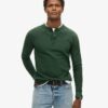 Μπλούζα Henley με Vintage υφή Μπλούζα Henley με Vintage υφή