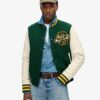 Μπουφάν Bomber από μαλλί Varsity Μπουφάν Bomber από μαλλί Varsity