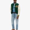 Μπουφάν Bomber από μαλλί Varsity Μπουφάν Bomber από μαλλί Varsity