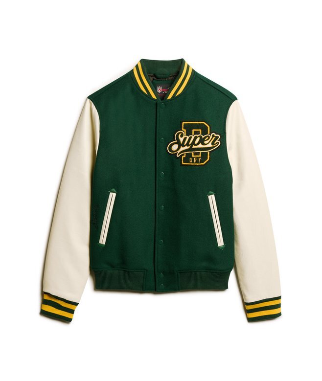 Μπουφάν Bomber από μαλλί Varsity Μπουφάν Bomber από μαλλί Varsity