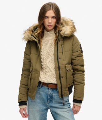 Μπουφάν Hooded Bomber με κουκούλα Everest