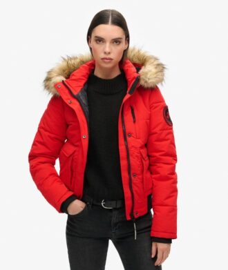 Μπουφάν Hooded Bomber με κουκούλα Everest
