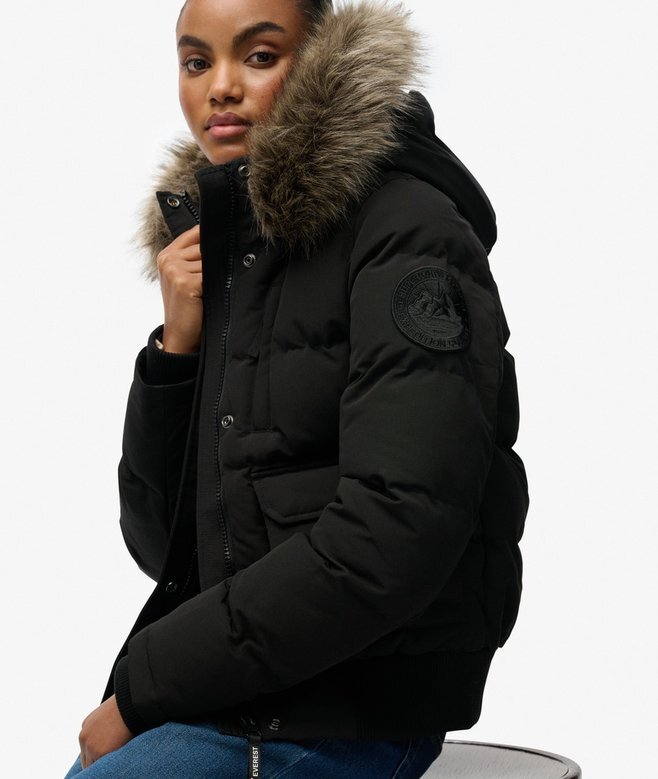 Μπουφάν Hooded Bomber με κουκούλα Everest Μπουφάν Hooded Bomber με κουκούλα Everest