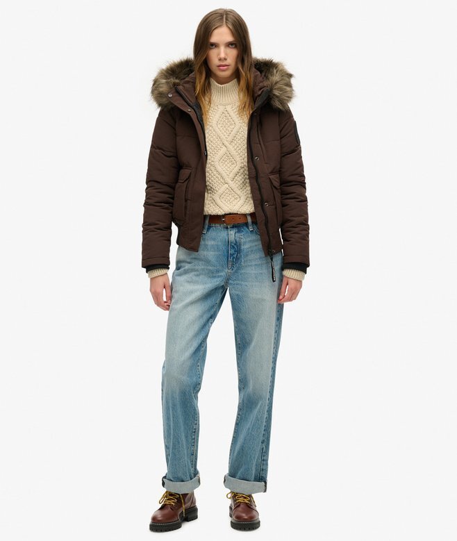 Μπουφάν Hooded Bomber με κουκούλα Everest Μπουφάν Hooded Bomber με κουκούλα Everest