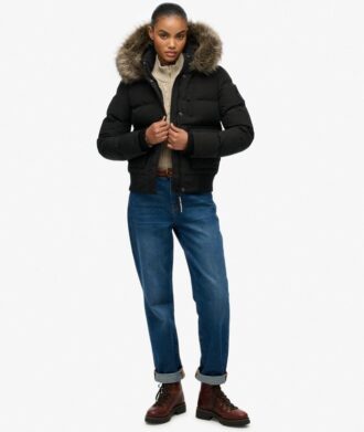 Μπουφάν Hooded Bomber με κουκούλα Everest