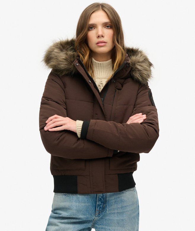 Μπουφάν Hooded Bomber με κουκούλα Everest Μπουφάν Hooded Bomber με κουκούλα Everest