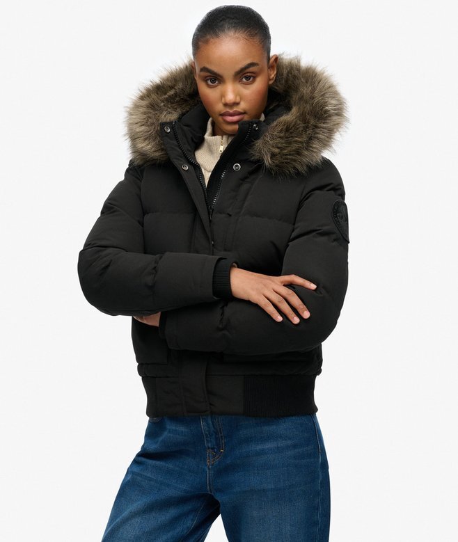 Μπουφάν Hooded Bomber με κουκούλα Everest Μπουφάν Hooded Bomber με κουκούλα Everest