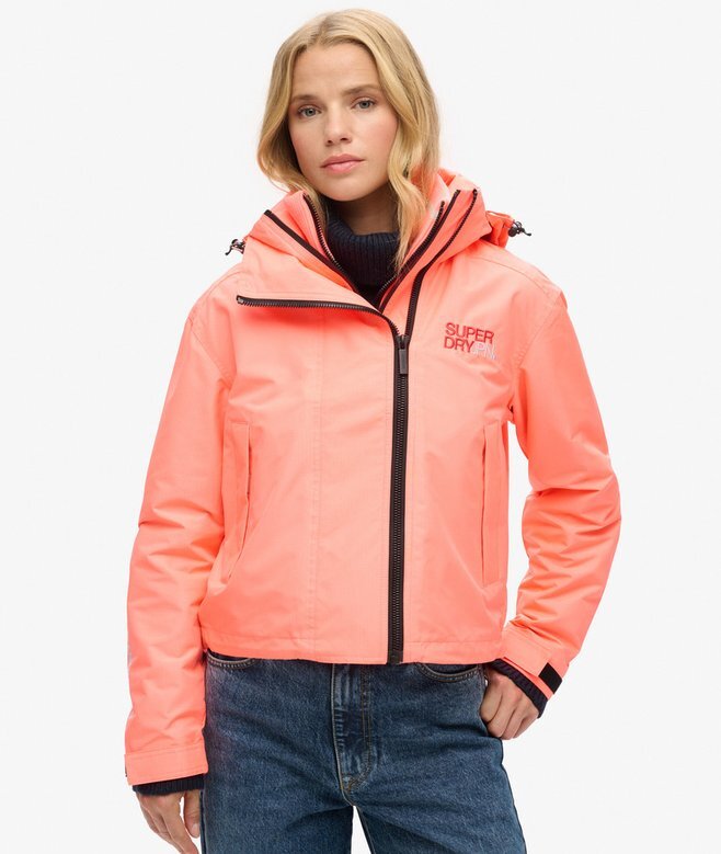 Μπουφάν Sd Windbreaker με κουκούλα και κεντήματα Μπουφάν Sd Windbreaker με κουκούλα και κεντήματα
