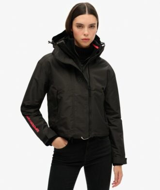 Μπουφάν Sd Windbreaker με κουκούλα και κεντήματα